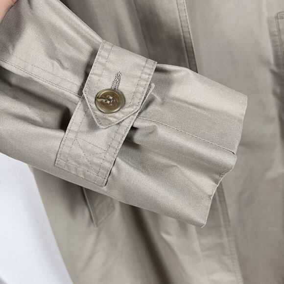 Vintage London Fog Trench Coat Womens 18WP Tan Thinsulate Insulation USA - Picture 9 of 9